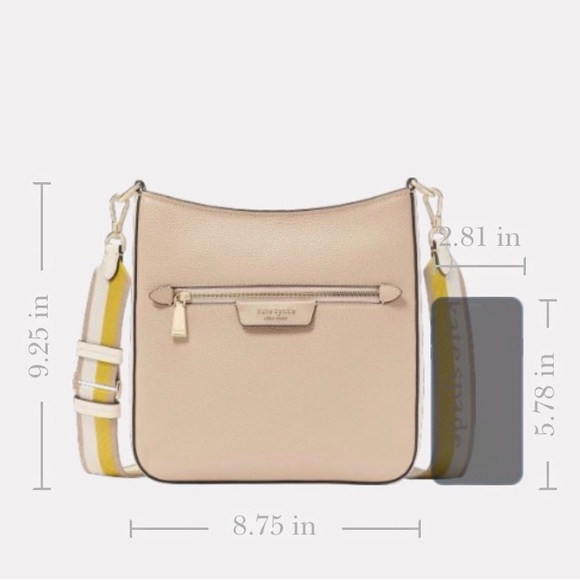 Kate Spade Hudson Colorblocked Messenger Crossbody Bag - Picture 9 of 12